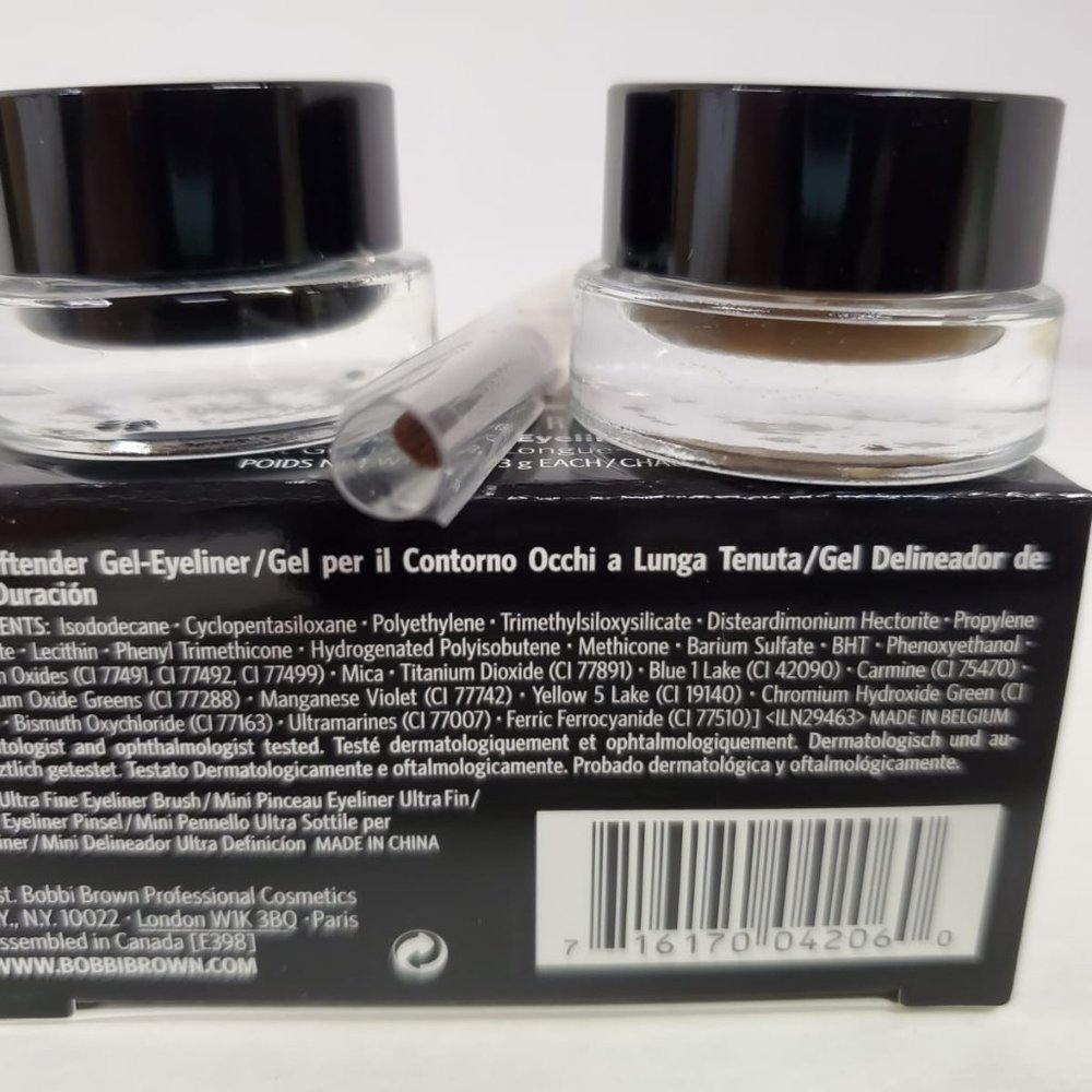 🔥BOBBI BROWN LONG WEAR GEL EYELINER DUO SET🔥 - Picture 2 of 2